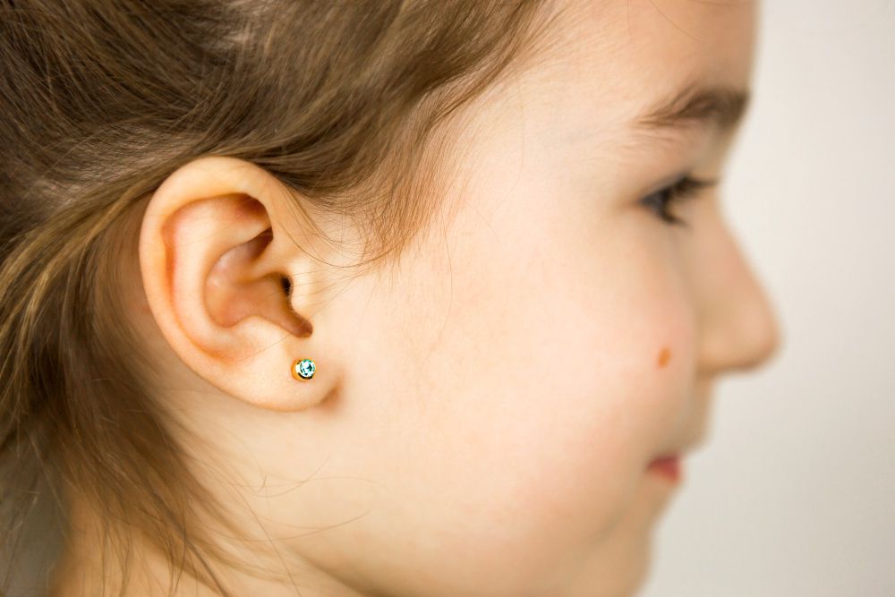 Przekłuwanie uszu Blomdahl dla dzieci i dorosłych