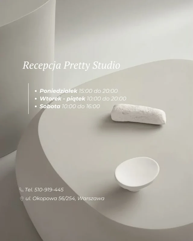 Czekamy na Was w naszym salonie, aby zadbać o Wasze piękno i dobre samopoczucie😍

P.S. Bardzo często mamy ręce pełne pracy, więc jeśli za pierwszym razem nie uda Ci się do nas dodzwonić, bez obaw! Oddzwonimy🫶🏻

Pamiętajcie, że możecie zapisać się na wizytę również przez aplikację Booksy✔️

📞Tel. 510-919-445
📍ul. Okopowa 56/254, Warszawa